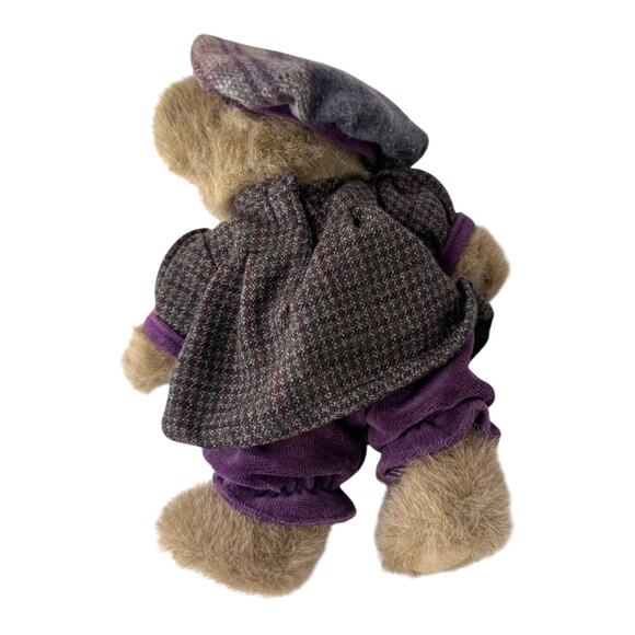 Boyds Bears TEDDY BEAR 9” Snowflake Dress Hat Plumbeary Best Dressed Plush Toy - Picture 4 of 7